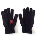 Knitted Gloves (Pair) Screen Printed